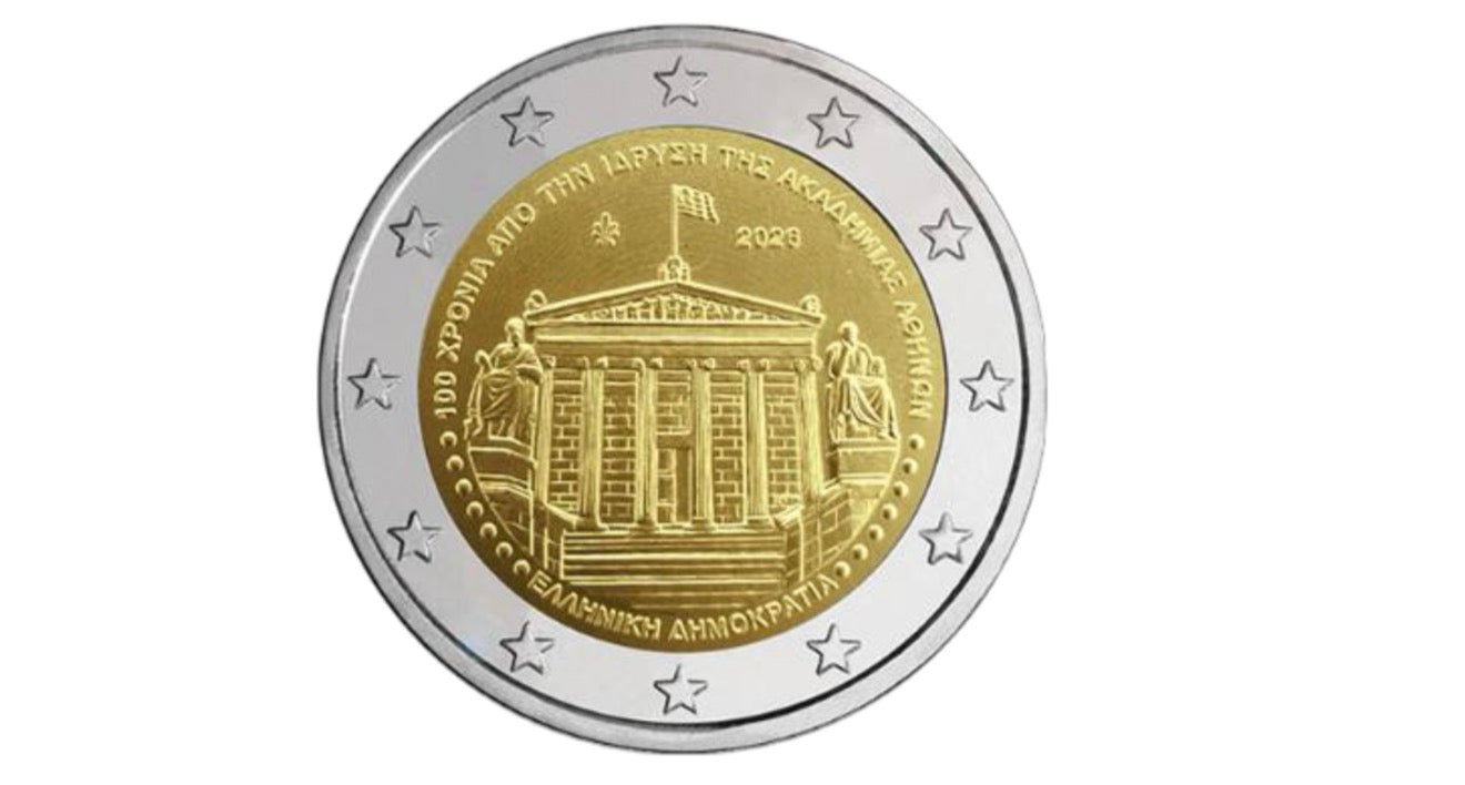 2€ Griechenland 2026 - 100 Jahre Akademie von Athen