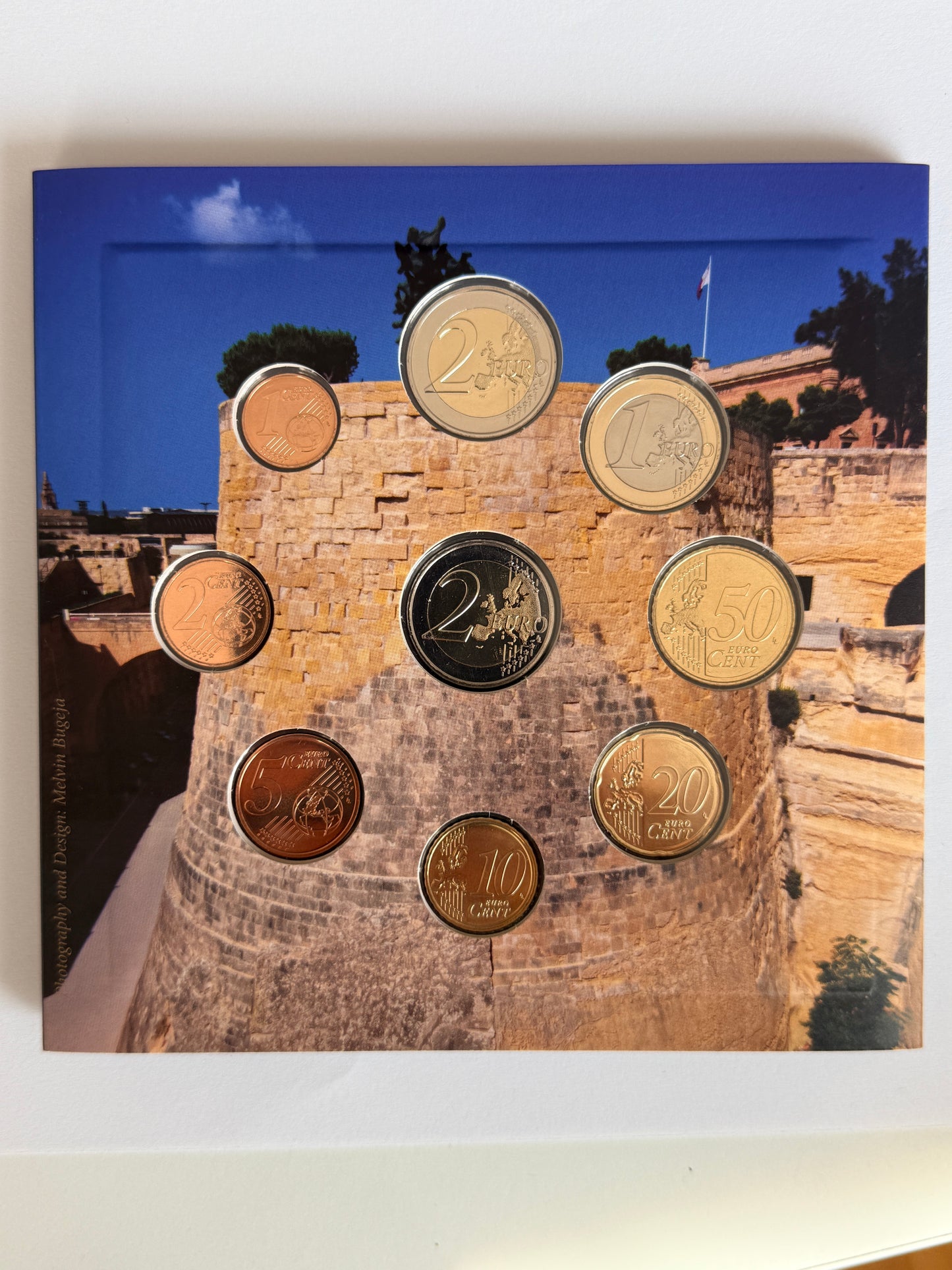 Malta 2026 Kursmünzensatz Inkl. 2€ Valletta