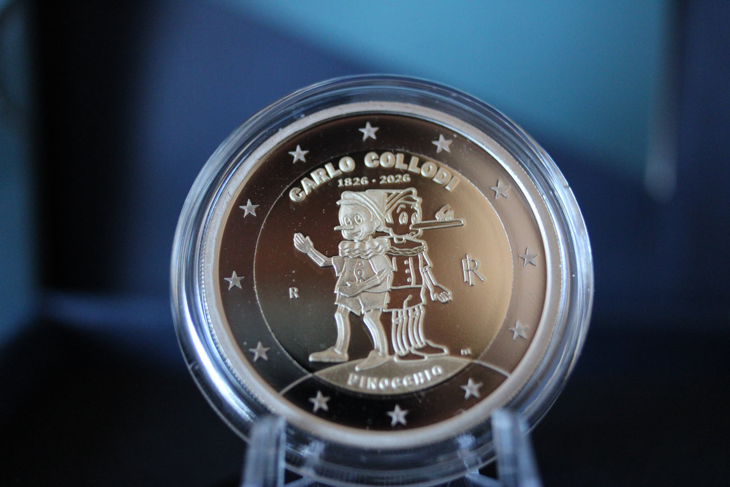 2€ Italien 2026 - Pinocchio Carlo Collodi Proof