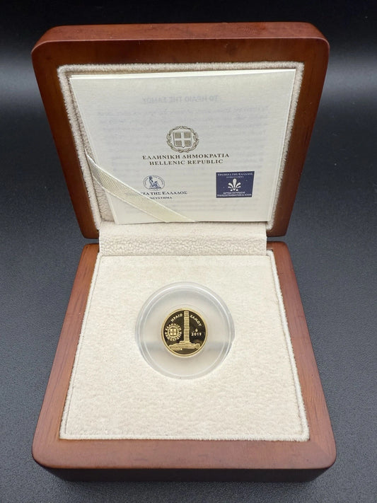 50 € Goldmünze Griechenland 2019 - Heraion von Samos