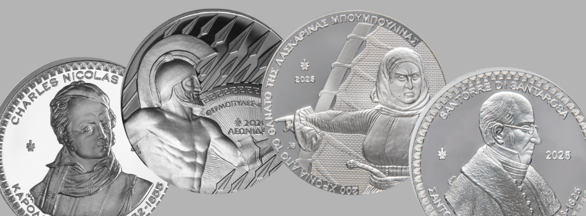 10€ Silbermünzen Griechenland