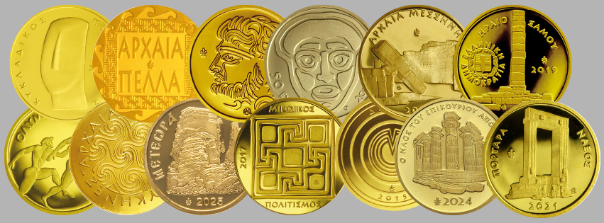50€ Goldmünzen Griechenland Kulturelles Erbe