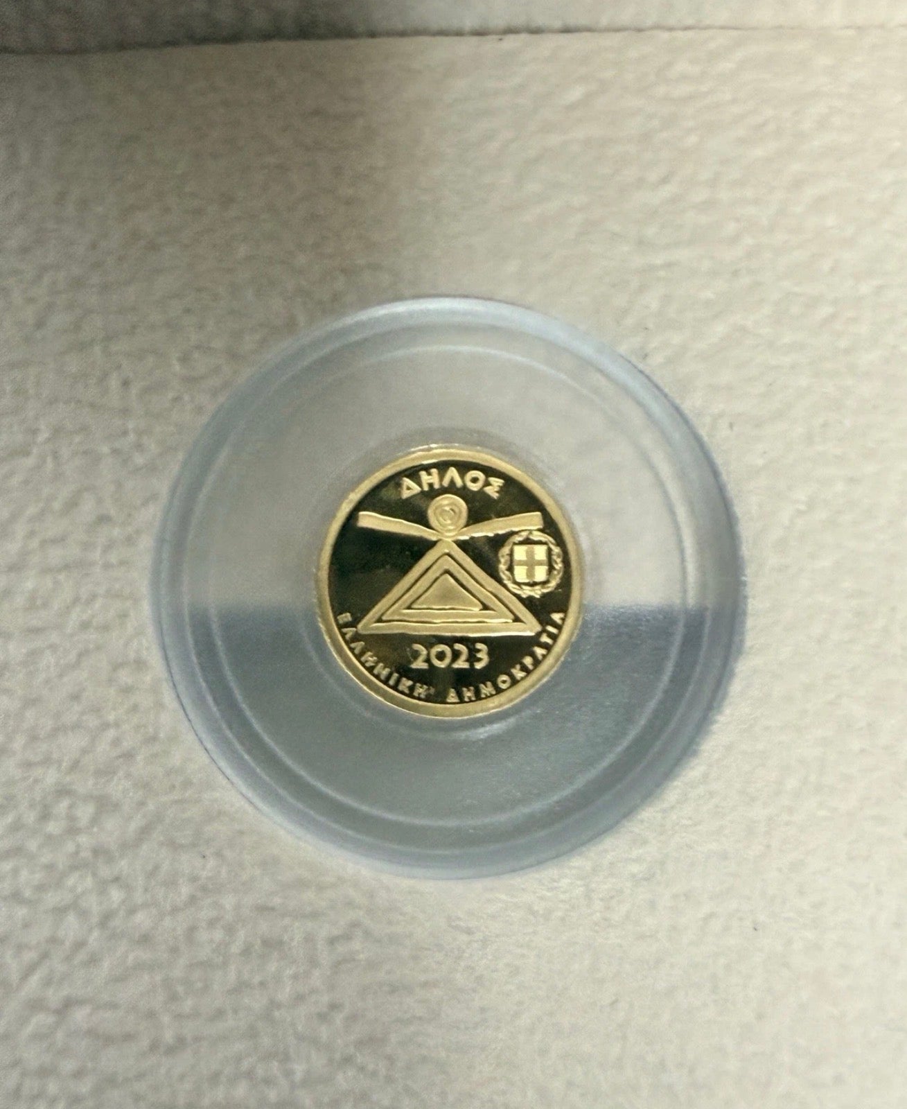 Griechenland 50 Euro Gold Münze 2023 - Delos