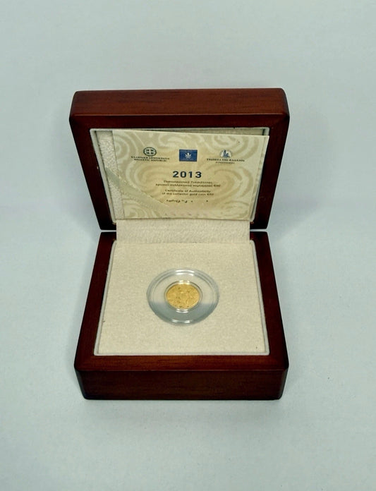 Griechenland 50 € Goldmünze „Archäologische Stätte Tiryns 2013
