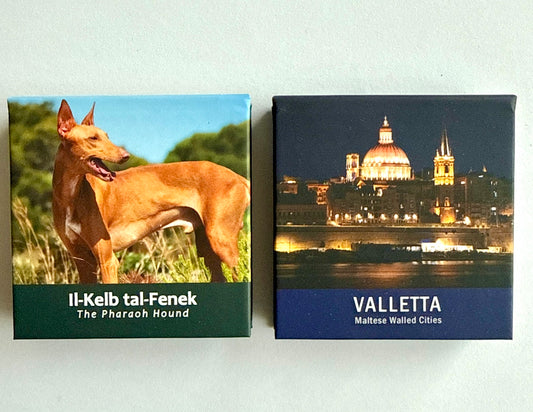 2€ Malta 2026 Set Proof Valletta & Pharaonenhund