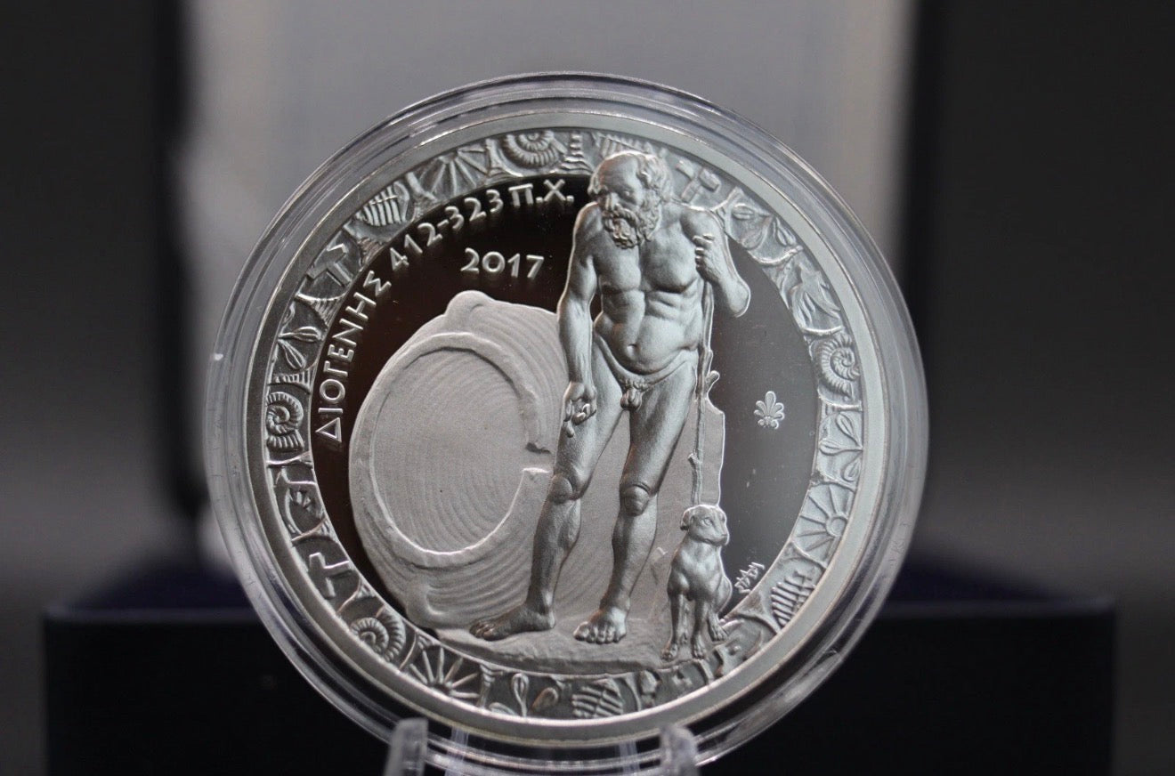 10€ Silbermünze Griechenland 2017 - Diogenes