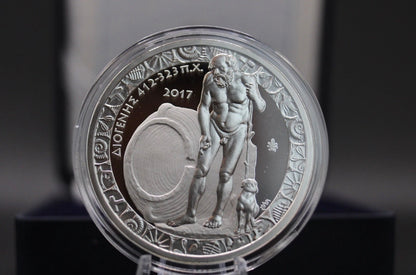 10€ Silbermünze Griechenland 2017 - Diogenes