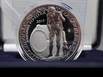 10€ Silbermünze Griechenland 2017 - Diogenes