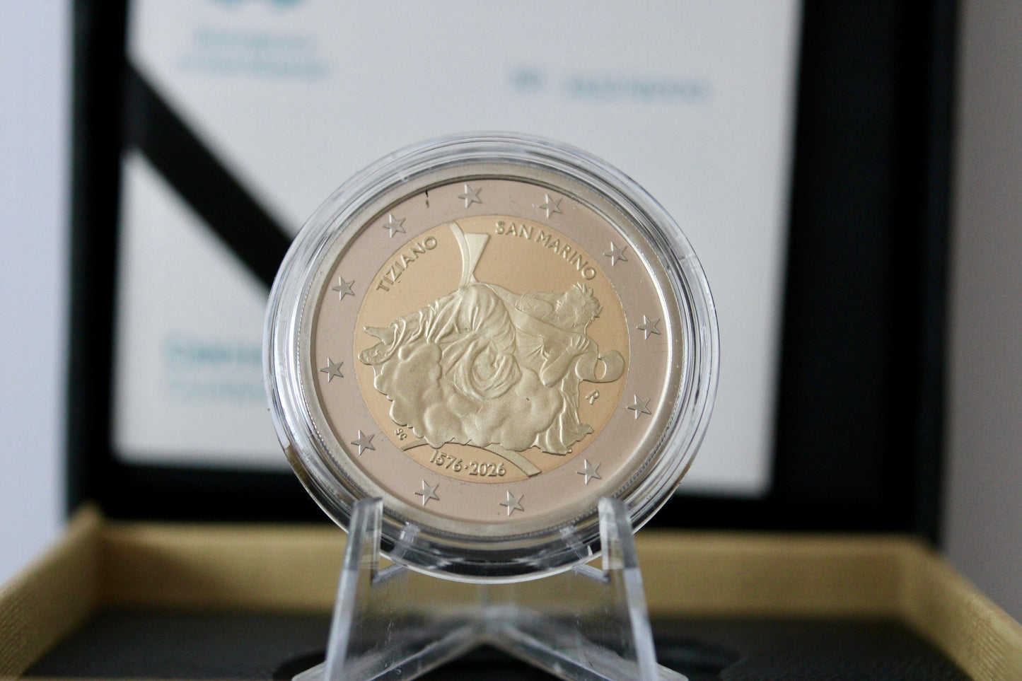 2€ San Marino 2026 PP "450. Todestag von Tiziano“