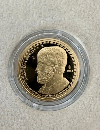 200€ Gold Griechenland 2014 - Aristoteles