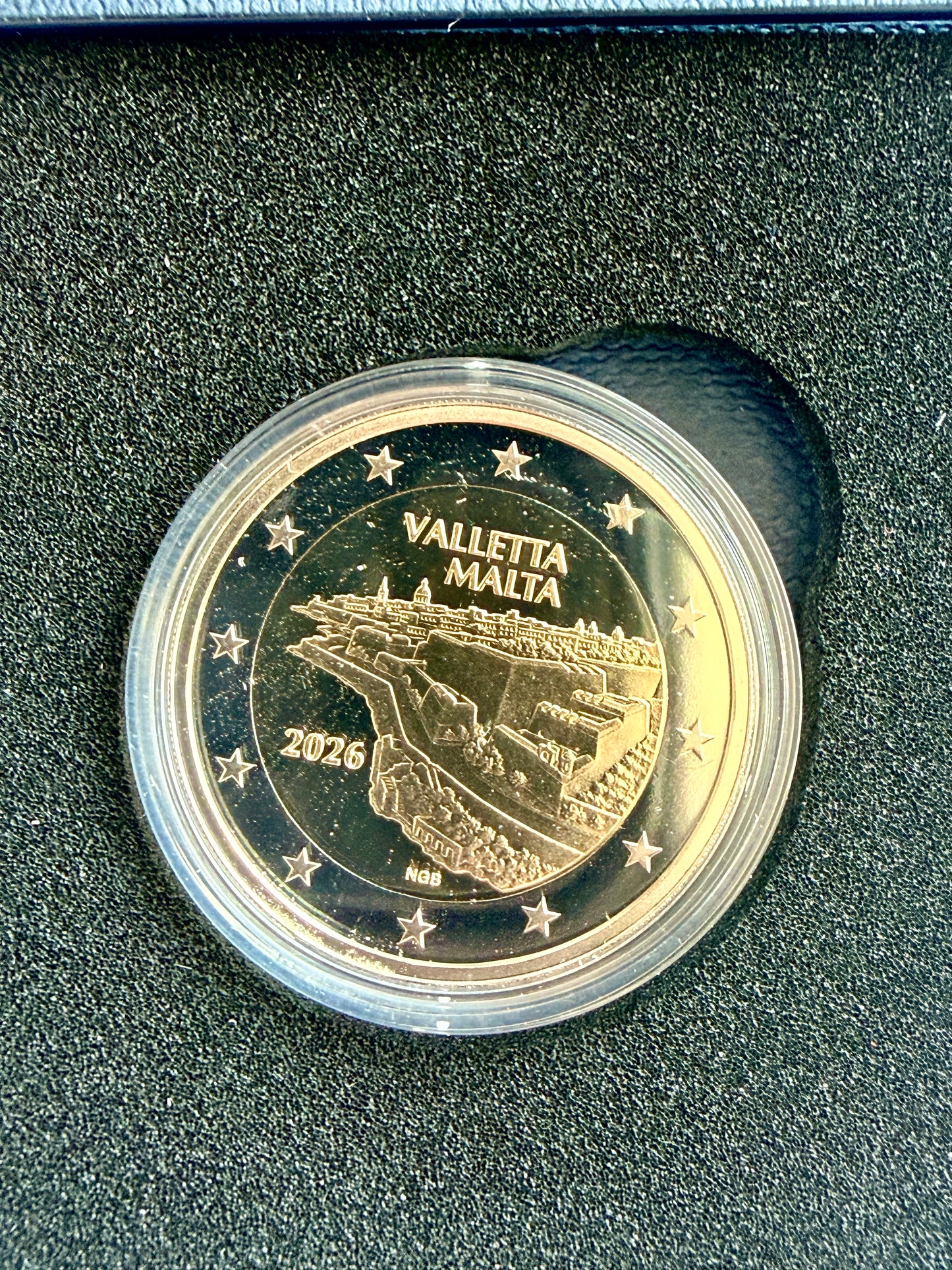 2€ Malta 2026 Set Proof Valletta & Pharaonenhund