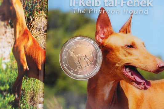 2€ Malta 2026 Pharaonenhund - Coincard