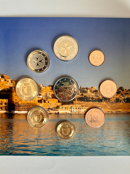 Malta 2026 Kursmünzensatz Inkl. 2€ Valletta