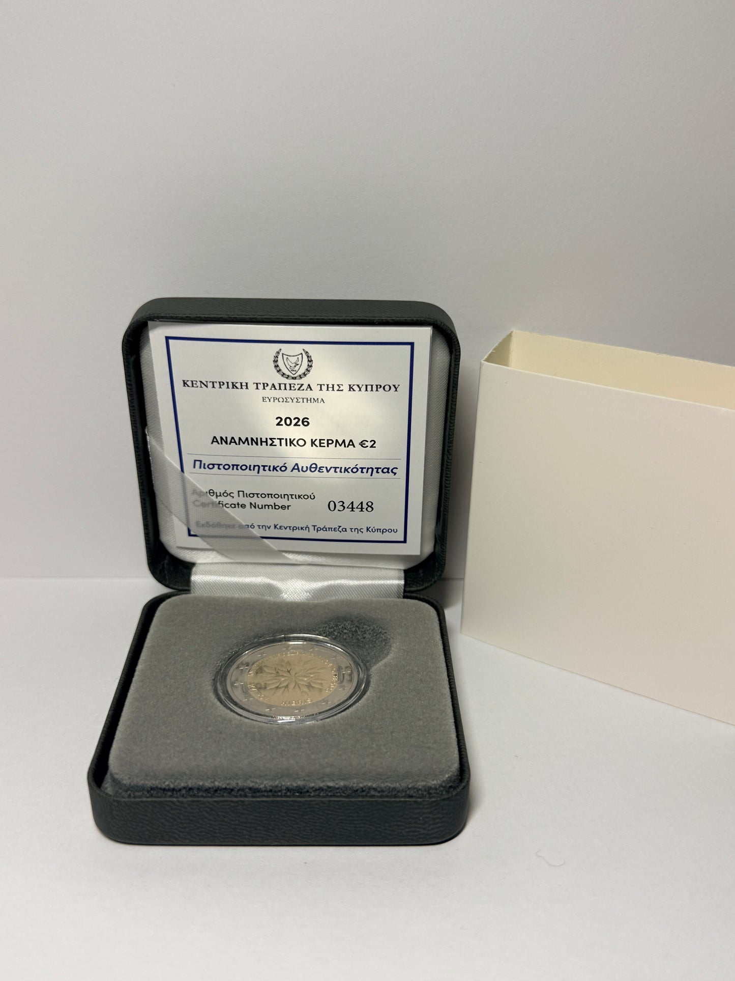 2€ Zypern 2026 Vorsitz Zypern im Rat der EU Proof
