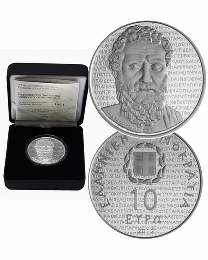 10€ Silbermünze Griechenland 2012 - Aischylos