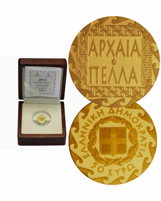 50€ Goldmünze Griechenland 2012 - Pella