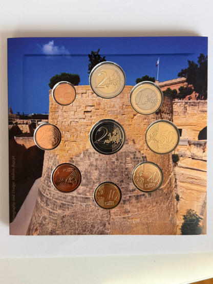 Malta 2026 Kursmünzensatz Inkl. 2€ Valletta