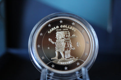 2€ Italien 2026 - Pinocchio Carlo Collodi Proof