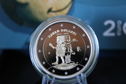 2€ Italien 2026 - Pinocchio Carlo Collodi Proof