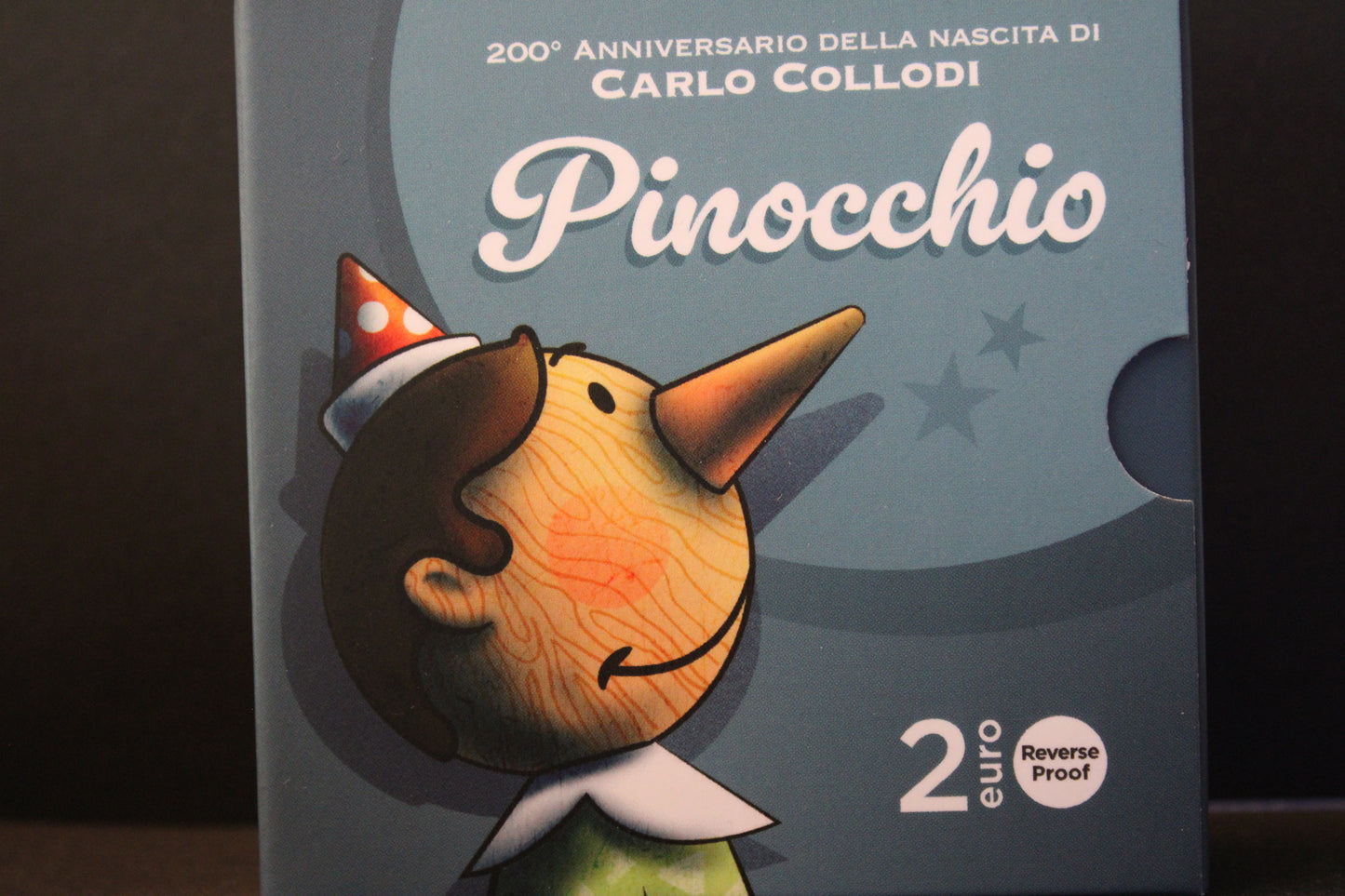 2€ Italien 2026 Reverse Proof - Carlo Collodi Pinocchio