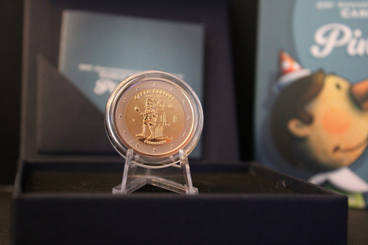 2€ Italien 2026 Reverse Proof - Carlo Collodi Pinocchio