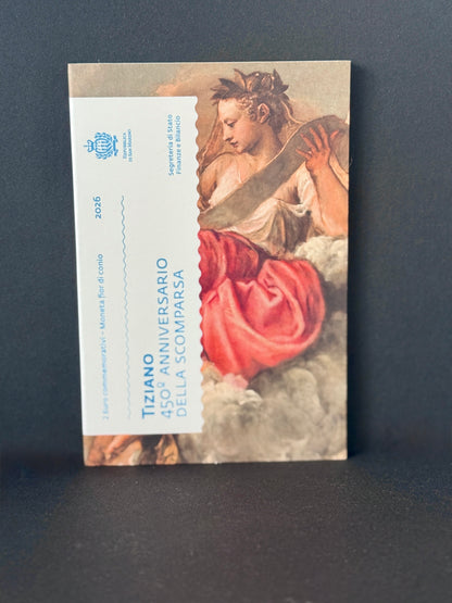 2€ San Marino 2026 BU "450. Todestag von Tiziano“