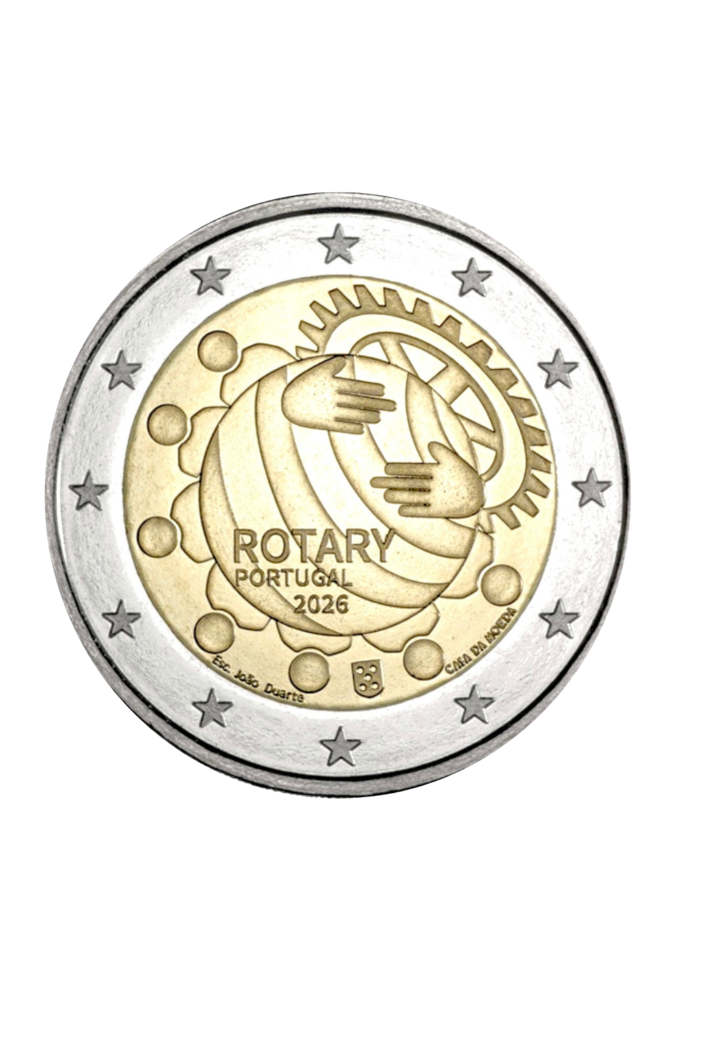 2 Euro Portugal 2026 - 100 Jahre Rotary Club in Portugal