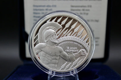 10€ Silbermünze Griechenland 2020 - 2500 Jahre Schlacht bei den Thermopylen
