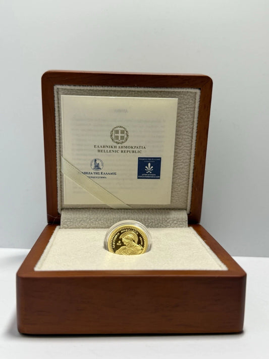 100€ Goldmünze Griechenland 2017 - Athene (Olympische Götter)