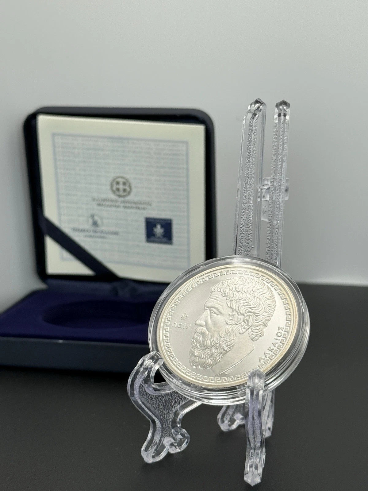 10€ Silbermünze Griechenland 2019 - Alcaeus