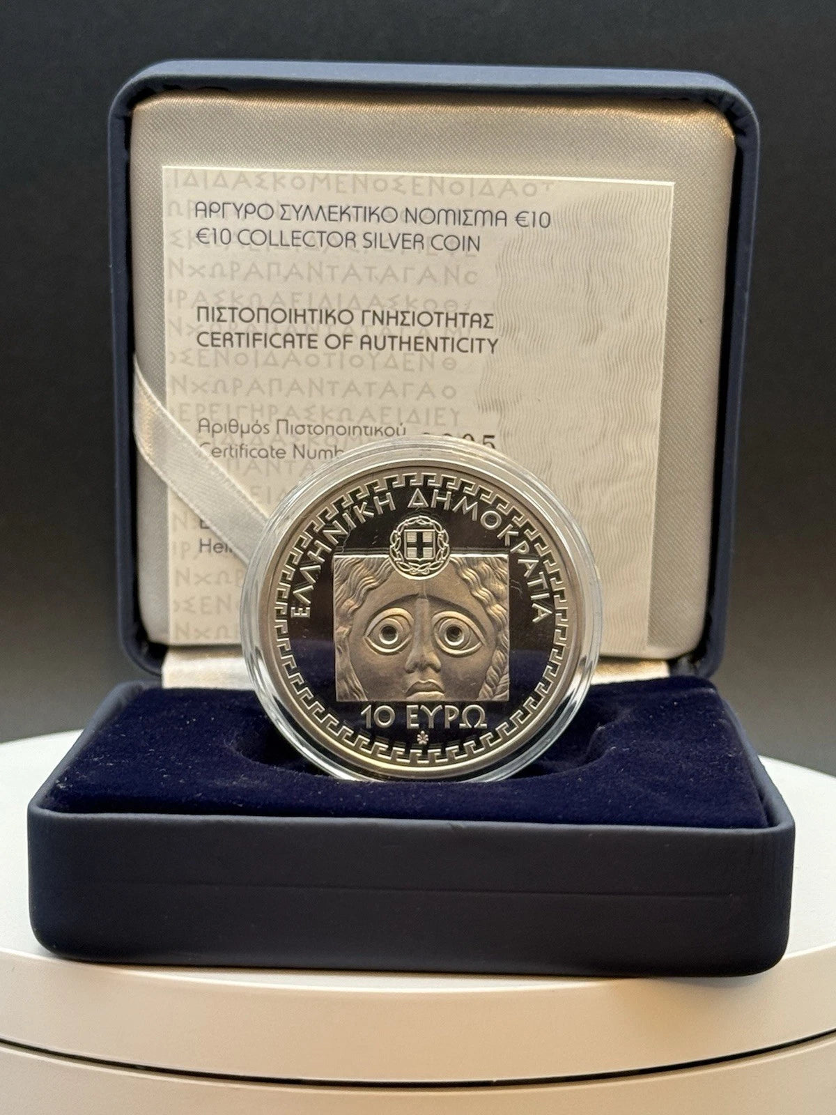 10€ Silbermünze Griechenland 2013- Sophocles