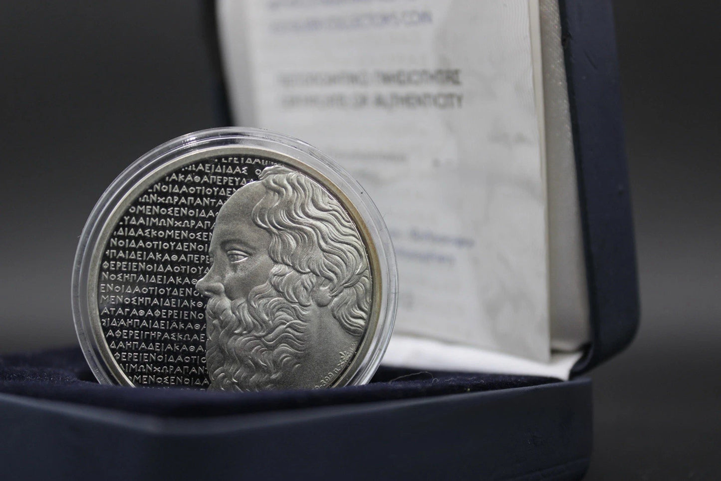 10€ Silbermünze Griechenland 2012 - Sokrates