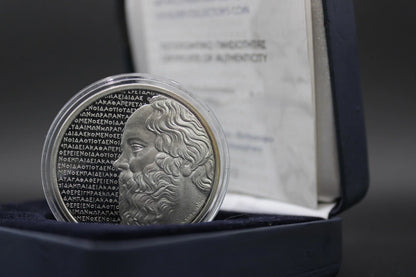 10€ Silbermünze Griechenland 2012 - Sokrates