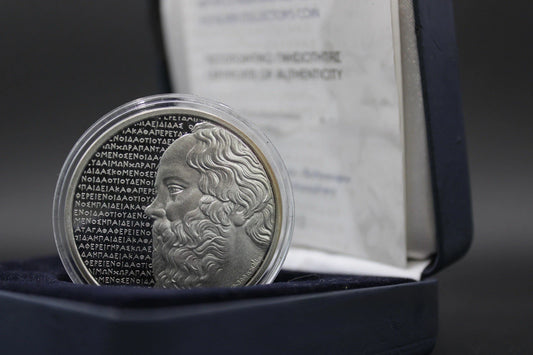 10€ Silbermünze Griechenland 2012 - Sokrates
