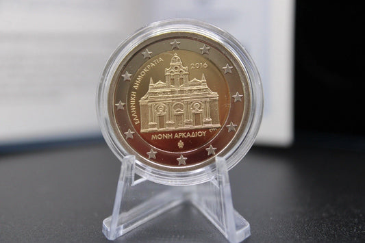 2€ Griechenland 2016 - Arkadi Kloster