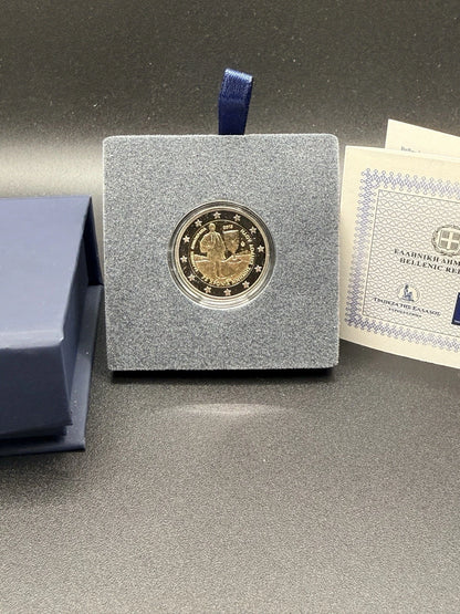 2€ Griechenland  2015 – 75. Todestag von Spyros Louis