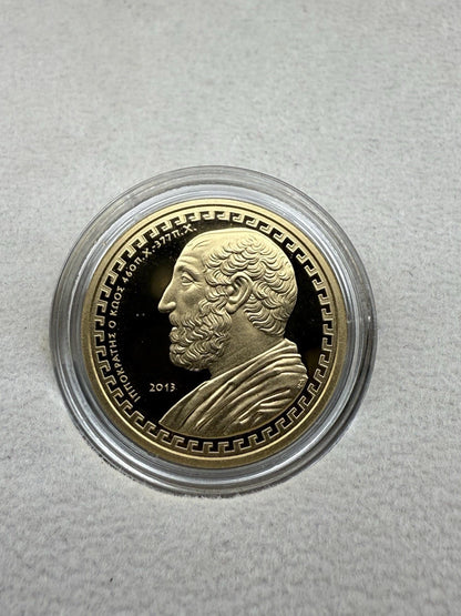 200€ Goldmünze Griechenland 2013 - Hippocrates ++ ZERTIFIKAT NR. 1 ++