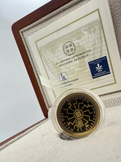 100€ Goldmünze Griechenland 2014-  Zeus (Olympische Götter)