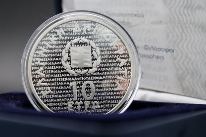 10€ Silbermünze Griechenland 2012 - Sokrates