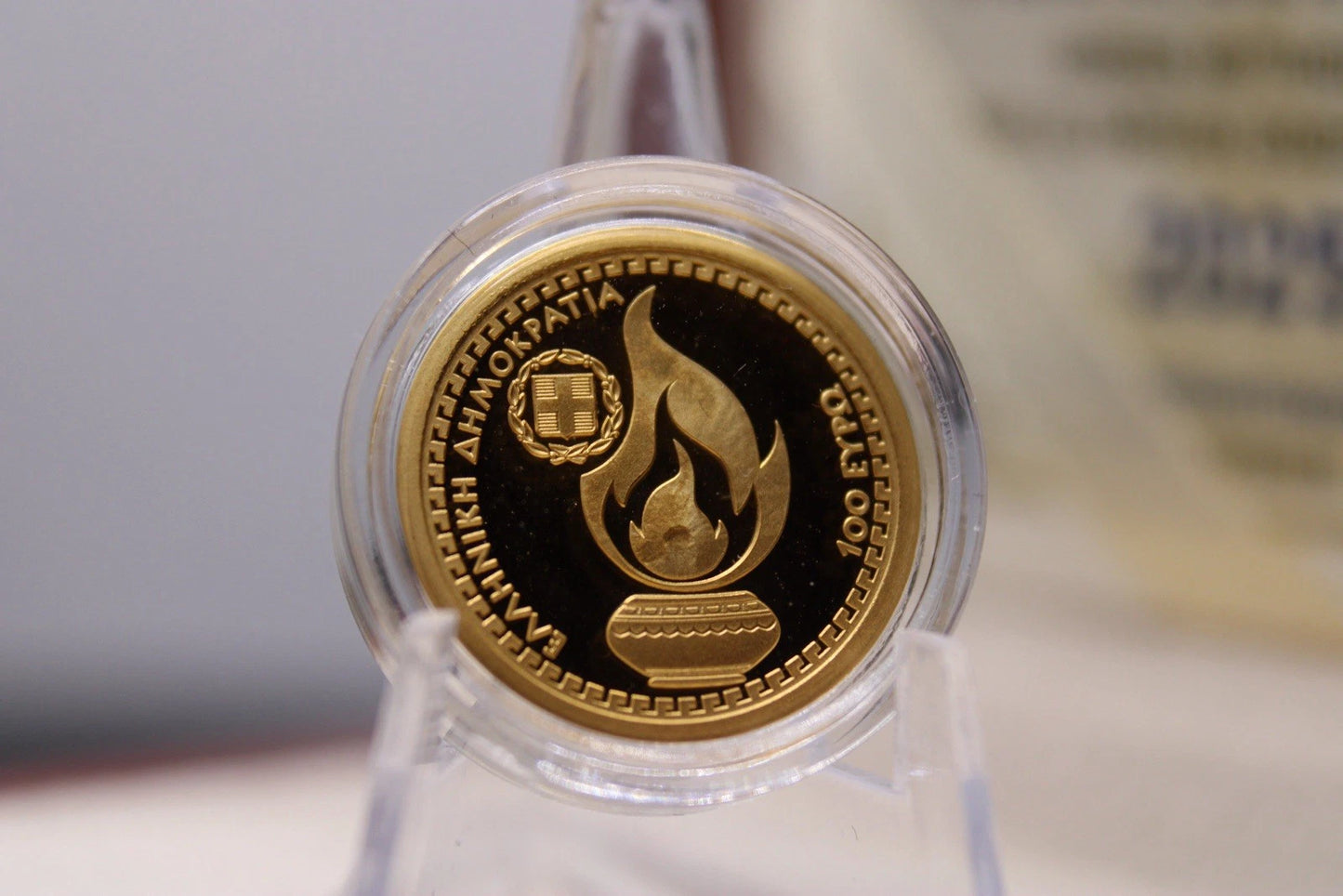 100€ Goldmünze Griechenland 2025 - Hestia (Olympische Götter)