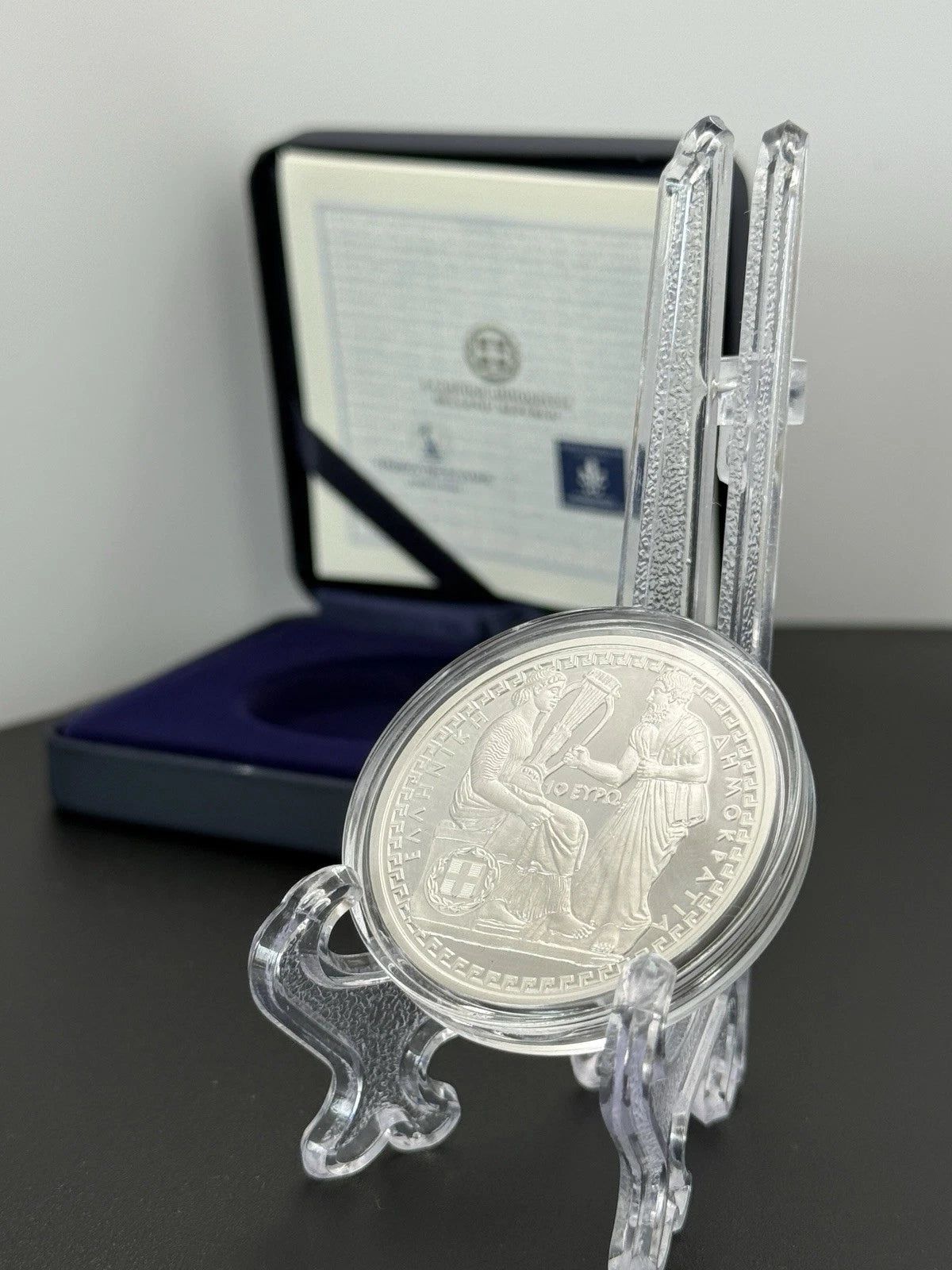 10€ Silbermünze Griechenland 2019 - Alcaeus