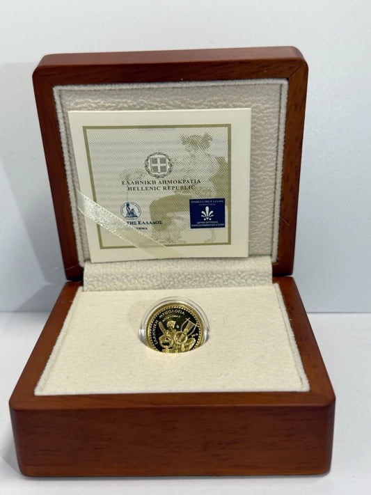 100€ Goldmünze Griechenland 2018 - Apollon (Olympische Götter)