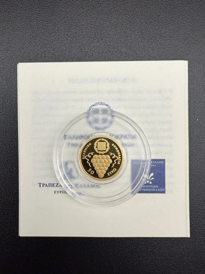 50 € Goldmünze Griechenland 2021 - Portara von Naxos