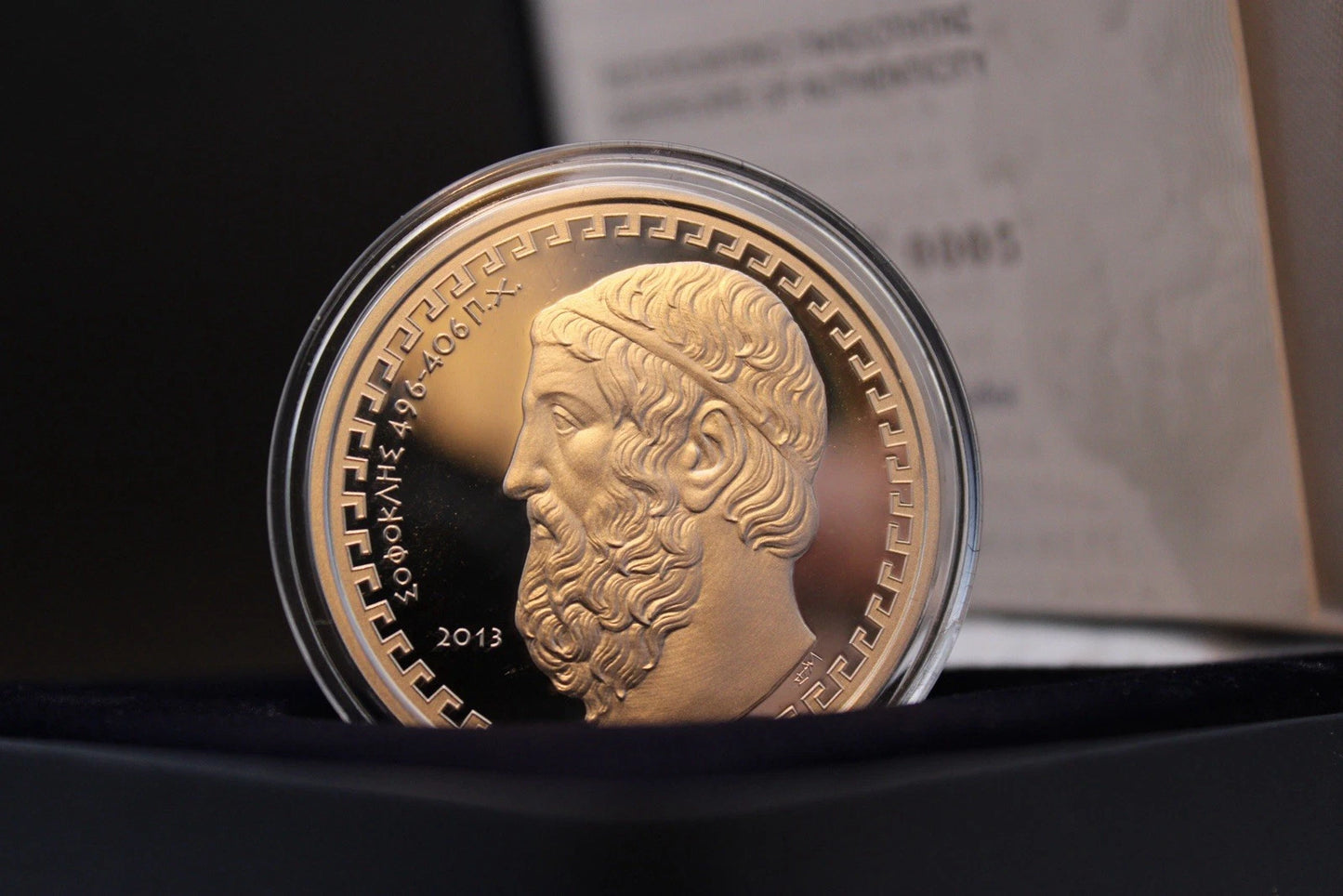 10€ Silbermünze Griechenland 2013- Sophocles
