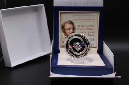 10€ Silbermünze Griechenland 2024 Charles Fabvier