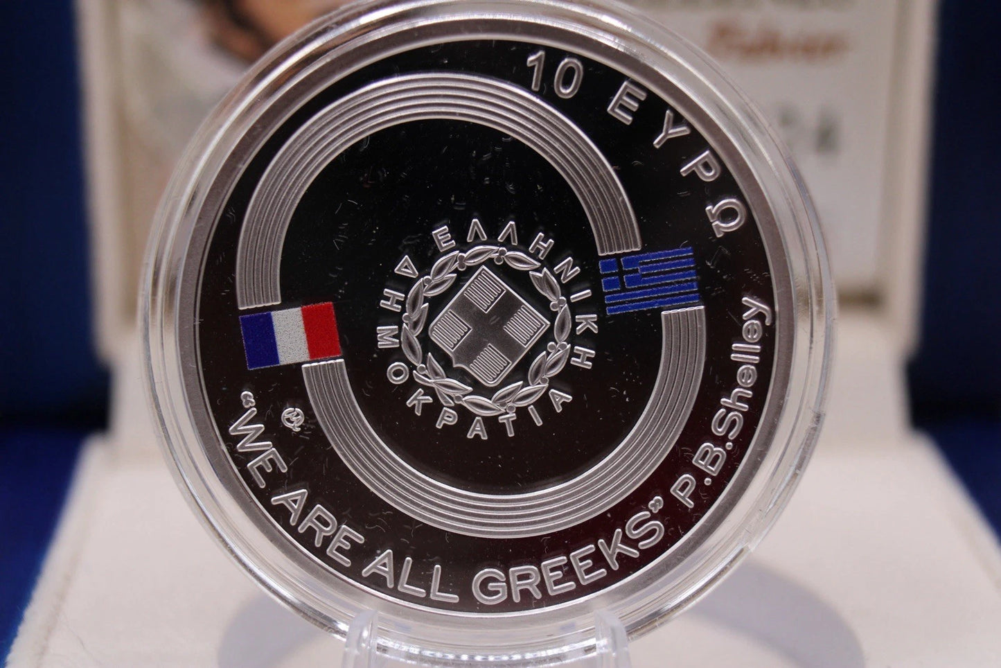 10€ Silbermünze Griechenland 2024 Charles Fabvier