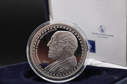 10€ Silbermünze Griechenland 2013 - Hippocrates