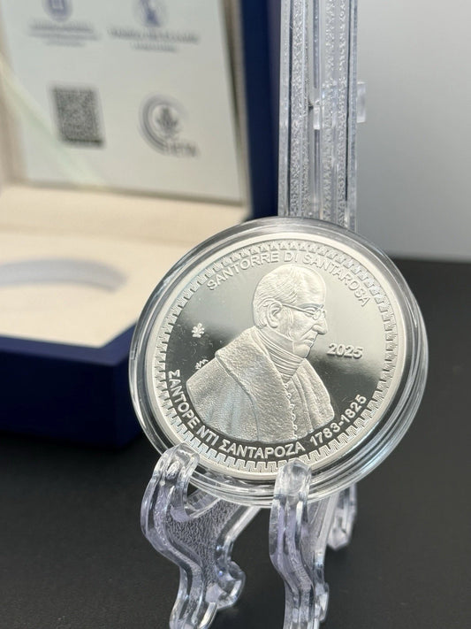 10€ Silbermünze Griechenland 2025 - Santorre di Santarosa