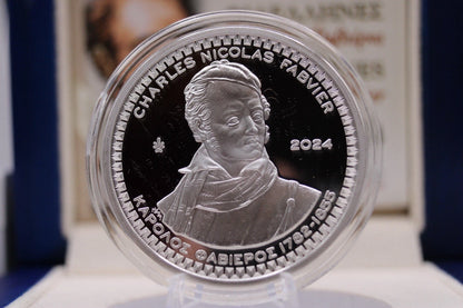 10€ Silbermünze Griechenland 2024 Charles Fabvier