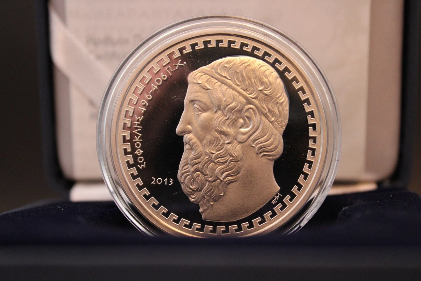 10€ Silbermünze Griechenland 2013- Sophocles